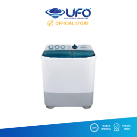 Ufoelektronika SHARP EST95CRBK Mesin Cuci 2 Tabung 9Kg