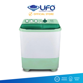 Ufoelektronika Sharp 9 Kg Mesin Cuci 2 Tabung Hijab Series EST1070SJGR 