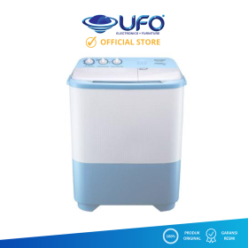 Ufoelektronika Sharp EST79SJ/BL/PK Mesin Cuci 2 Tabung 7,5 Kg