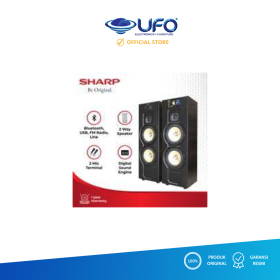 Ufoelektronika Sharp 8 Inchspeaker Active Bluetooth CBOXD888WB
