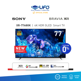 Ufoelektronika SONY XR77A80K OLED 4K HDR SMART GOOGLE TV 77 INCH