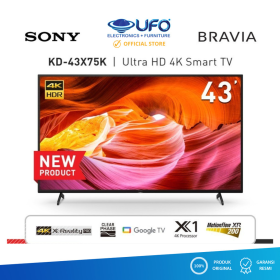 Ufoelektronika SONY KD43X75K LED 4K HDR SMART GOOGLE TV 43 INCH