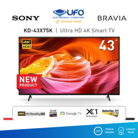 Sony 43 Inch Smart Google LED TV 4K HDR KD43X75K