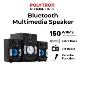 Ufoelektronika Polytron Speaker Bluetooth Multimedia PMA9527B 
