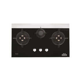 Rinnai Kompor Tanam Schott Glass 3 Tungku RB-7513D(G)