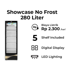 Ufoelektronika Polytron Showcase 280 Liter SCN288
