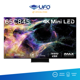 Ufoelektronika TCL L65C845 4K  MINI LED VRR 144Hz