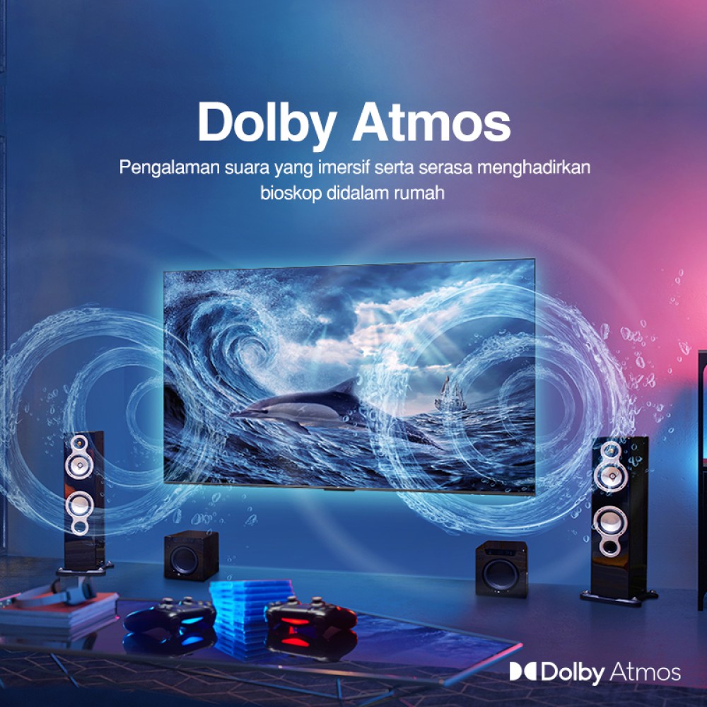 TCL L43C645 4K QLED HDR 10+ Dolby Vision Atmos Google TV