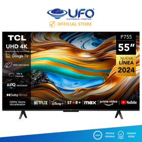 Ufoelektronika TCL 55P755 4K UHD HDR10+ Google TV Dolby Vision-Atmos 55 Inch