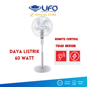 Ufoelektronika Toshiba FASA60ID(W) Kipas Angin 16 Inch Teknologi Cyclone 12 Fan Series