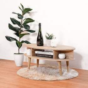 Uni Home - Meja Tamu Minimalis | Coffee Table | OT80