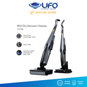 Ufoelektronika Deerma 15Kpa Cordless Wet Dry Vacuum Cleaner Double Roller Brush Intelligent Sterilization Vacuum Cleaner Smart self-cleaning  VX96W 
