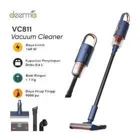 Ufoelektronika Deerma Cordless Vacuum Cleaner Portable Handheld Penyedot Debu  VC811