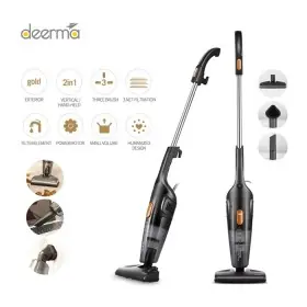 Ufoelektronika Deerma Portable Handheld 2 in 1 Silent Vacuum Cleaner home penyedot debu DX115C