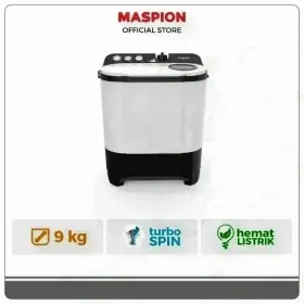 Ufoelektronika Maspion Mesin Cuci 2 Tabung Twintub 9 Kg MMC1291