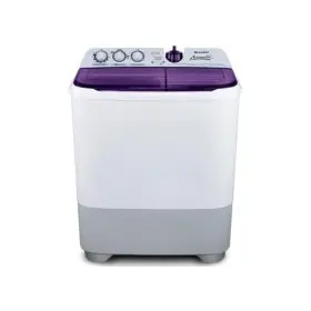 Ufoelektronika Sharp 8 Kg Mesin Cuci 2 Tabung Super Aquamagic EST85CRVK