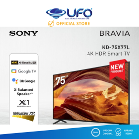 SONY KD75X77L LED 4K HDR SMART GOOGLE TV 75 INCH
