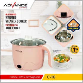 Advance Panci Elektrik Serbaguna Daya 450 Watt C-16