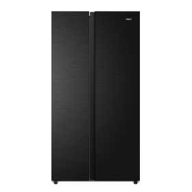 Ufoelektronika Aqua Kulkas Side by Side Twin Inverter 569 Liter AQRTSE605RBM(MX)