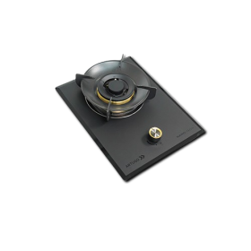 Ufoelektronika Artugo Kompor Tanam Gas 1 Tungku 30cm (ICE GLASS + NANO TECH) AH1335FM