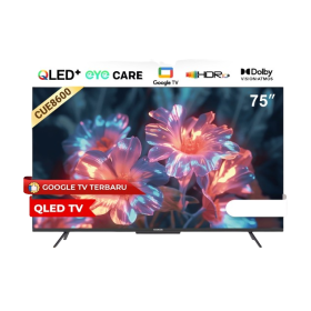 Coocaa 75 Inch Smart Google QLED TV 4K UHD 75CUE8600