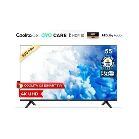 Ufoelektronika Coocaa 55 Inch 4K Uhd Smart Led Tv 55S3U-PRO