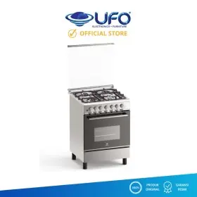 Ufoelektronika Electrolux Kompor Gas Freestanding EKG6404X 