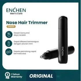Ufoelektronika Enchen Pembersih Bulu Hidung Hair Nose Ear Trimmer Alat Cukur Bulu Hidung included AA Battery EN005