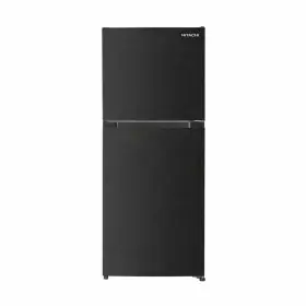 Hitachi Kulkas 2 Pintu 198 Liter Reversible Door Dark Inox HRTN5198MDXID