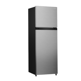 Hitachi Kulkas 2 Pintu Inverter Surround Cooling 260 Liter Elegant Inox HRTN5275MFXID