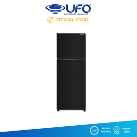 Ufoelektronika Hitachi Kulkas 2 Pintu 409 L Inverter HRTN6443SBBKID
