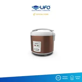 Maspion Rice Cooker Magic com Anti Gores & Anti Lengket Kapasitas 1,8 Liter MRJ1892BS-WBR