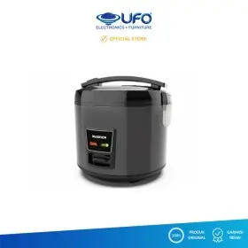 Maspion Rice Cooker Magic com Anti Gores & Anti Lengket Kapasitas 1,8 Liter MRJ1892BS-BB