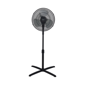 Midea Kipas Angin Berdiri 16 inch HItam MFS160M0BDK – Motor Tahan Lama, 3 Pengaturan Angin & Tinggi Bisa Diatur | Kokoh & Anti Berisik