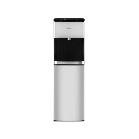 Ufoelektronika Midea Dispenser Galon Bawah YL2236S-SS Stainless Steel – 3 Suhu Panas Dingin Normal | Pendinginan Kompresor (XPress Cooling System)