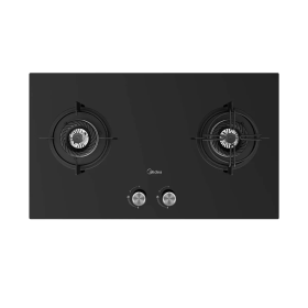 MIDEA Kompor Gas Tanam 2 Tungku Efficiency Firepower– Panel Anti Noda & Pan Support Enamel | Flame Failure Device MGH-Q216-ID