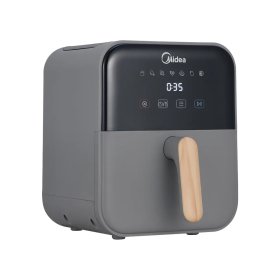 Midea Digital Air Fryer 4 Liter Grey MAD40007ADH