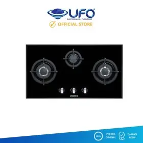 Ufoelektronika Modena Kompor Tanam Gas 3 Tungku BH1935