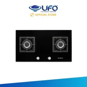 Ufoelektronika Modena Kompor Tanam Gas 2 Tungku BH4724 