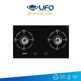 Ufoelektronika Modena Kompor Tanam Gas 2 Tungku BH4727