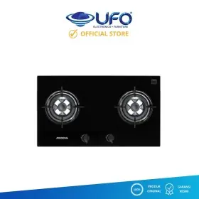 Ufoelektronika Modena Kompor Tanam Gas 2 Tungku BH5725LK