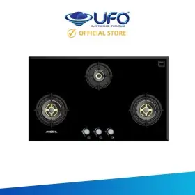 Ufoelektronika Modena Kompor Tanam Gas 3 Tungku BH6935LF