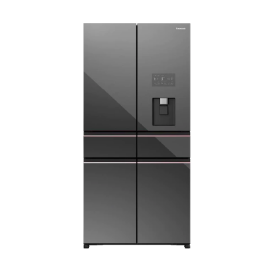 Ufoelektronika Panasonic Kulkas Multidoor Prime Freeze + Nanoe-X - Dark Mirror 540L NRWY720ZMMD | Clearance Sale