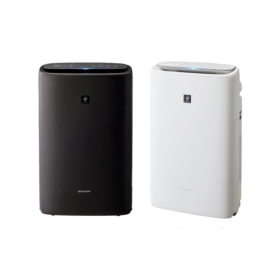 SHARP Air Purifier + Humidifier Hitam Smart Operation with AIoT Coverage Area for 28 m² KIN40YH