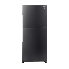 SHARP Kulkas 2 Pintu Inverter 502L SJ-IT660PM-DS – Grand VETRO Series  Warna Dark Silver | Teknologi Plasmacluster | MEGA FREEZER | Hemat Energi
