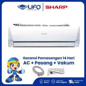 Ufoelektronika AC Sharp 1,5 PK Split Standart New Jet Stream Series AHA12SAY Thailand | UNIT ONLY