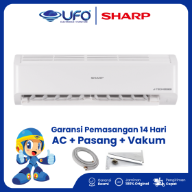 AC Sharp 1/2 PK Split J-Tech Inverter AHX6BEY  | UNIT ONLY