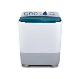 Sharp  8 Kg Mesin Cuci 2 Tabung Super Aquamagic EST85CRBK 