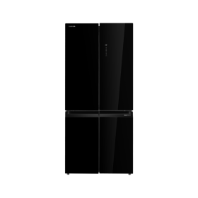 Toshiba Kulkas Multidoor Inverter 474 Liter Black Glass GRRF611WI-PGF(22)