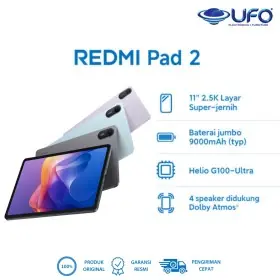 Ufoelektronika Xiaomi Redmi Pad 2 4GB/128GB | MediaTek Helio G100-Ultra | 11